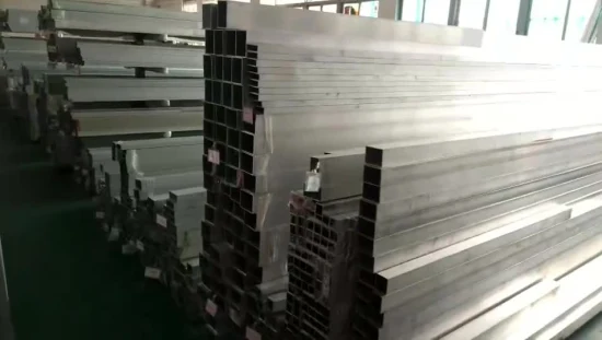 China Custom 7075 chemisches Polier-Aluminium-Extrusionsprofil